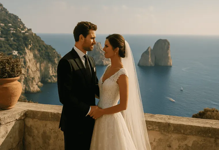 Yacht wedding experience along the Sicilian islands